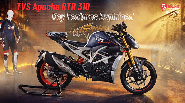 TVS Apache RTR 310 Key Features Explained - Cruise Control & More