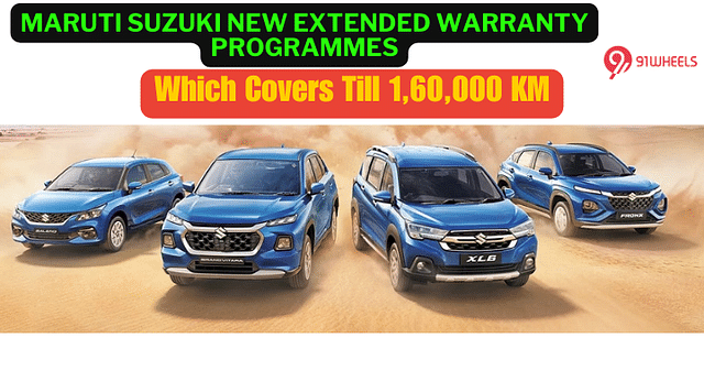 Maruti Suzuki Launches New Warranty Program For Vehicles From July 9