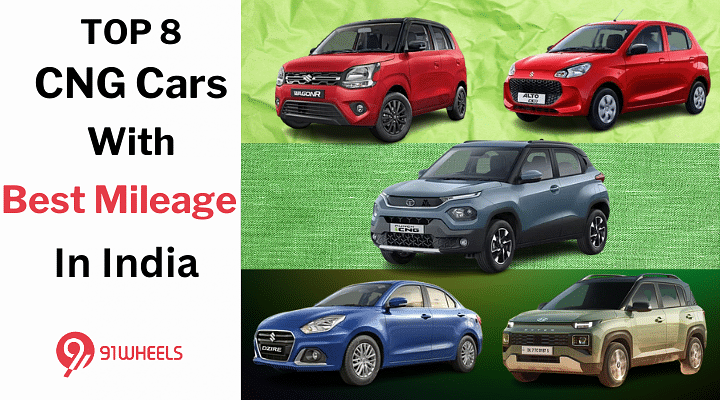 Top 8 CNG Cars With Best Mileage In India: Under Rs 10 Lakh