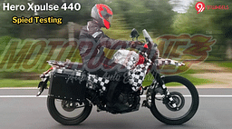 Upcoming Hero Xpulse 440 Bike Spied Testing With Touring Accessories