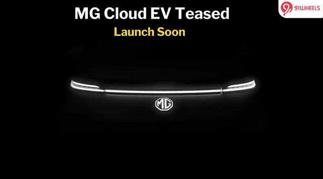 Upcoming MG Cloud EV Teased Officially - Launch In September?