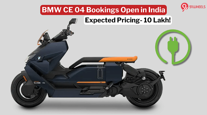 BMW CE 04 Electric Scooter Bookings Commenced in India: Check Details