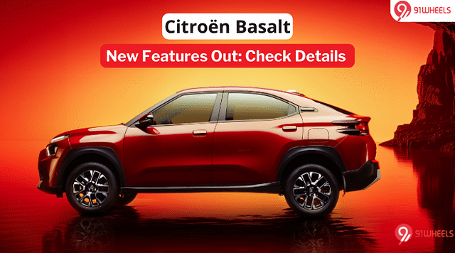 Citroen Basalt New Features Out! Here's What We Know