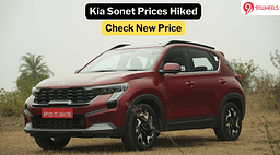 Kia Sonet Now More Expensive, Upto Rs 27,000 - Latest Price Check