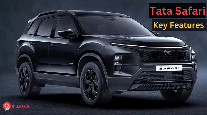 Tata Safari Key Features - Rear Ventilated Seats To ADAS Level 2