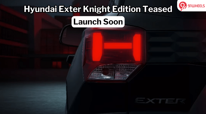 Hyundai Exter Knight Edition, Teaser Released Pre-Launch: All Details Here