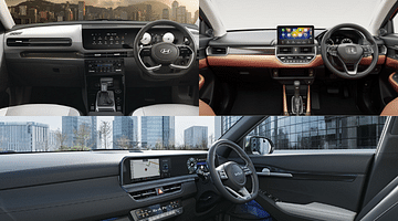 Hyundai Creta, kia Seltos and Honda Elevate Interiors