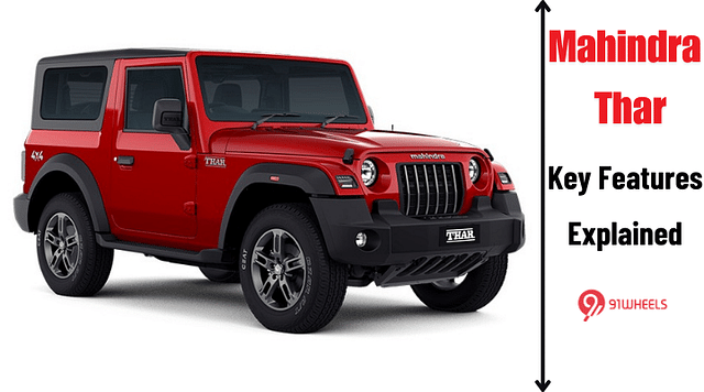 Mahindra Thar Key Features: From Touchscreen to Engine Options