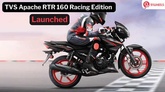 TVS Apache RTR 160 Racing Edition Launched In India: Booking Open