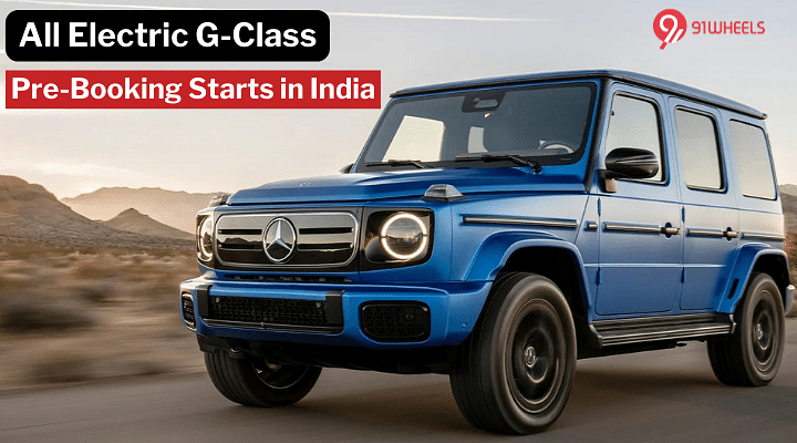 Mercedes Benz Starts Electric G-Class Bookings In India