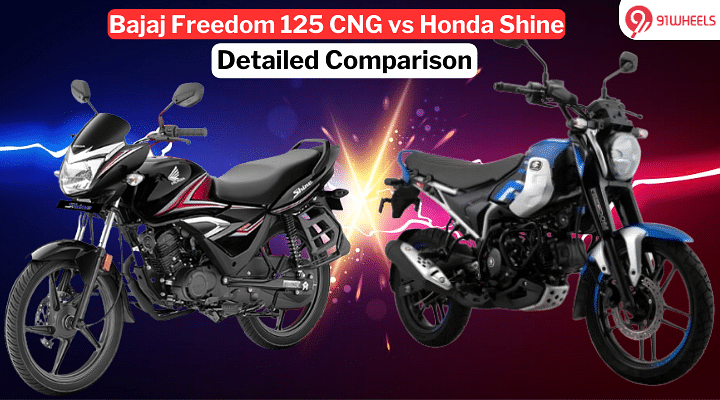 Bajaj Freedom 125 CNG vs Honda Shine, Detailed Comparision – Which Comes Out On Top?