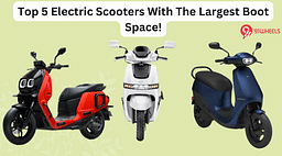 Top 5 Electric Scooters With Largest Boot Space In India