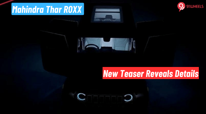 Mahindra Thar ROXX Feature Update: Panoramic Sunroof Confirmed! Mahindra Thar ROXX Feature Update: Panoramic Sunroof Confirmed!