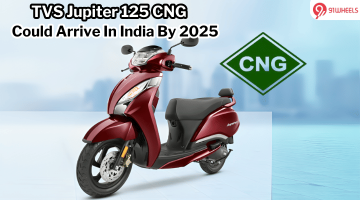 TVS Jupiter 125 CNG Expected To Launch In India By Next Year - Details TVS Jupiter 125 CNG Expected To Launch In India By Next Year - Details