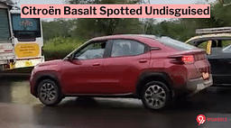 Citroen Basalt Spotted On Roads Uncovered After Teaser Launch