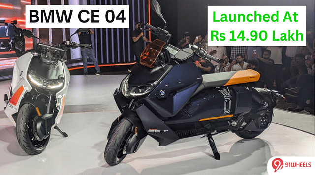 BMW CE 04 Launched: India’s Priciest E-Scooter At Rs 14.90 Lakh