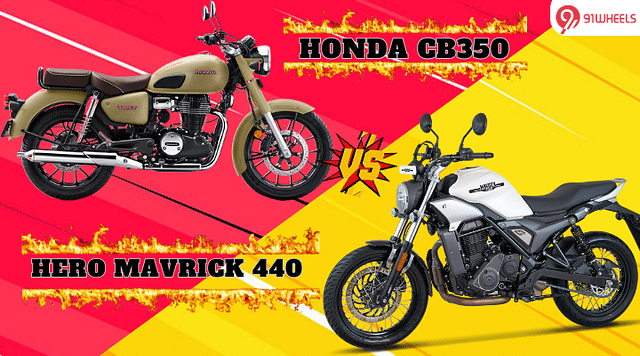 Hero Mavrick 440 Vs Honda CB350 Detailed Comparision – Which Comes Out On Top?