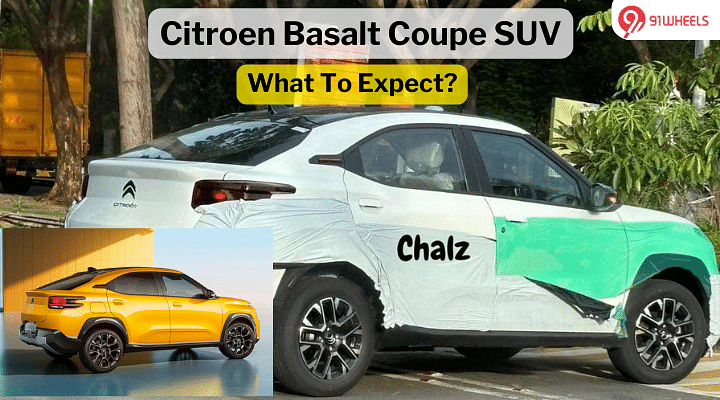 Citroen Basalt Coupe SUV Spotted In Production Form: Here’s Everything We Know So Far