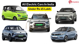 Top EVs To Consider Under Rs 15 Lakh: Here Are Some Great Options