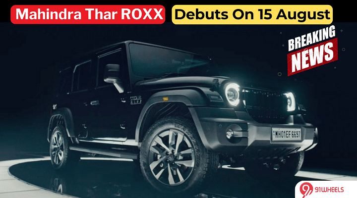 Mahindra Thar ROXX: The 5-Door Marvel Debuts This Independence Day!