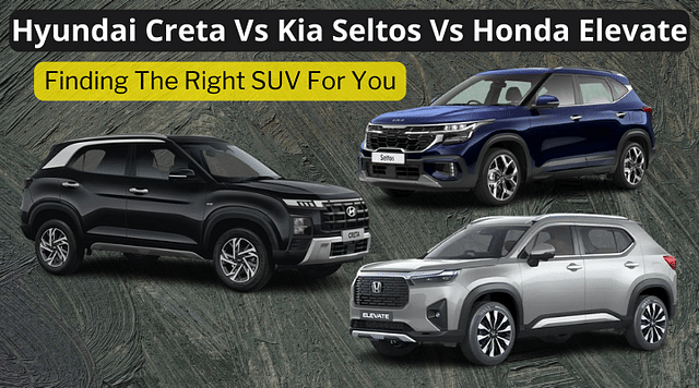 Hyundai Creta VS Kia Seltos Vs Honda Elevate: Best Compact SUV?