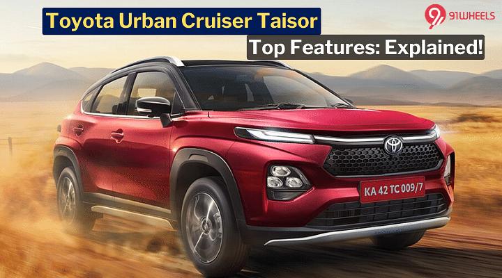 Toyota Urban Cruiser Taisor Top Features: Explained!