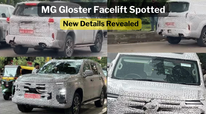 MG Gloster Facelift Again Spotted Testing- Check New Details MG Gloster Facelift Again Spotted Testing- Check New Details