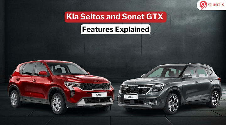 Kia Seltos and Sonet GTX Features Explained- Check out