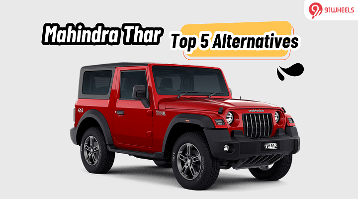 Top 5 Mahindra Thar Alternatives You Can Consider at the Same Price