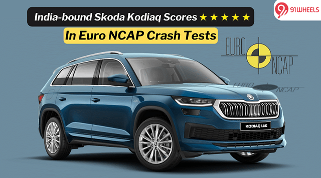 India-Bound Skoda Kodiaq Scores 5-Star Rating In Euro NCAP Crash Tests- Details