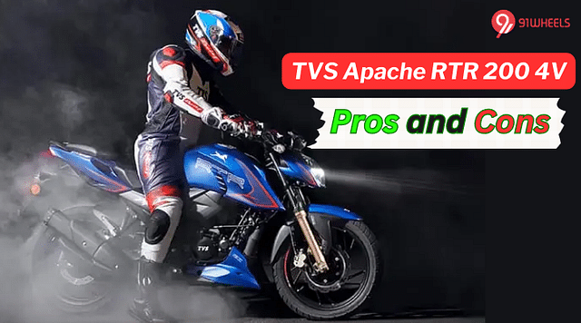 2024 TVS Apache RTR 200 4V Pros and Cons You Should Know Before Buying