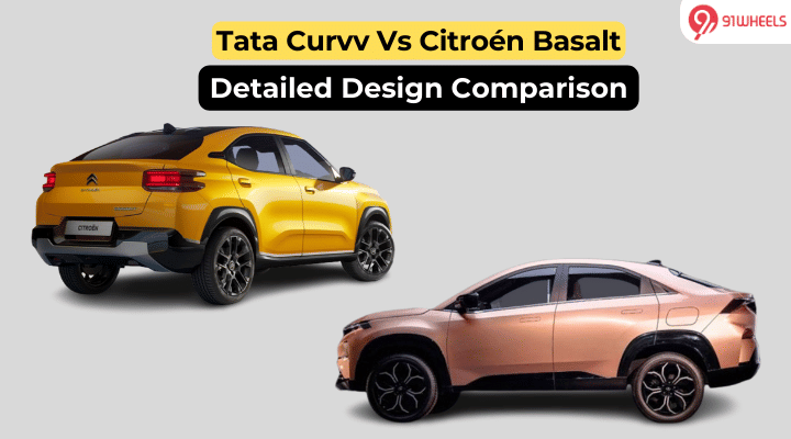 Tata Curvv Vs Citroen Basalt: Detailed Design Comparo; Check out Tata Curvv Vs Citroen Basalt: Detailed Design Comparo; Check out