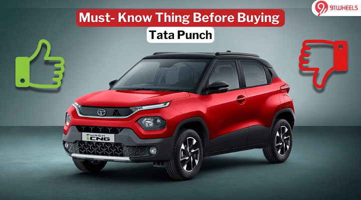 Must Know Things Before Buying a Tata Punch