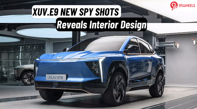 Mahindra XUV.e9 Spotted Again: Interior Details Revealed