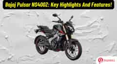 Bajaj Pulsar NS400Z: Key Features To Look Out For! Bajaj Pulsar NS400Z: Key Features To Look Out For!