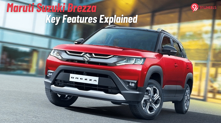 Maruti Suzuki Brezza Key Features Explained - 9-inch Screen To HUD