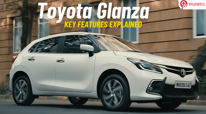 Toyota Glanza Key Features Explained: HUD, 360-degree Camera, & More