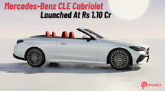 Mercedes-Benz CLE Cabriolet Launched In India At Rs 1.10 Cr. Mercedes-Benz CLE Cabriolet Launched In India At Rs 1.10 Cr.