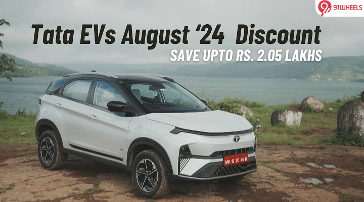 Tata Nexon EV, Punch EV, & More On Discounts Upto Rs. 2.05 Lakhs