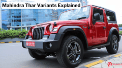 Mahindra Thar Variants Explained: Which Makes More Sense For You? Mahindra Thar Variants Explained: Which Makes More Sense For You?