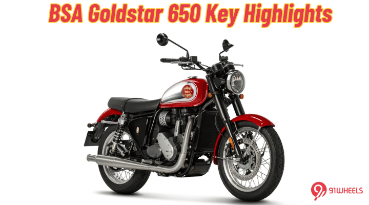 BSA Goldstar 650 Coming On 15 August - Here Are The Top Highlights To Know BSA Goldstar 650 Coming On 15 August - Here Are The Top Highlights To Know