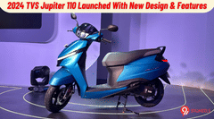 2024 TVS Jupiter 110 Launched At Rs 73,700 - Gets New Design, Features, & Engine 2024 TVS Jupiter 110 Launched At Rs 73,700 - Gets New Design, Features, & Engine