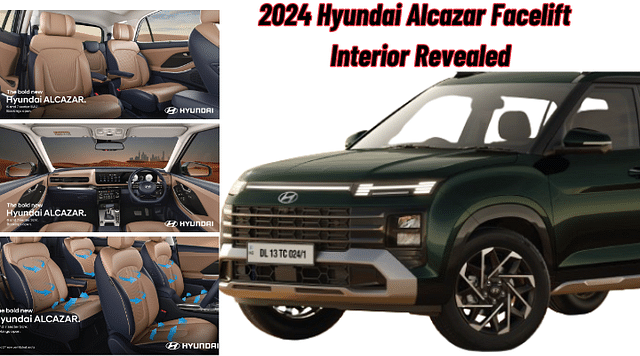 2024 Hyundai Alcazar Interior & Features Revealed Ahead Of Launch - See Images!