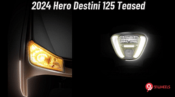 Upcoming Hero Destini 125 Scooter Teased Ahead Of Launch