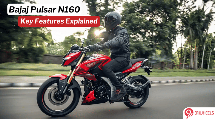 Bajaj Pulsar N160 Key Features Explained: Here's All You Get Bajaj Pulsar N160 Key Features Explained: Here's All You Get