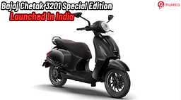 Bajaj Chetak 3201 Special Edition Launched, Priced At Rs 1.30 Lakh