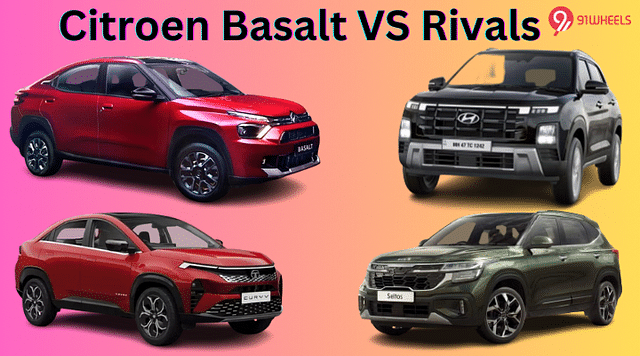 Citroen Basalt VS Rivals: How Does It Hold Up In The Segment?