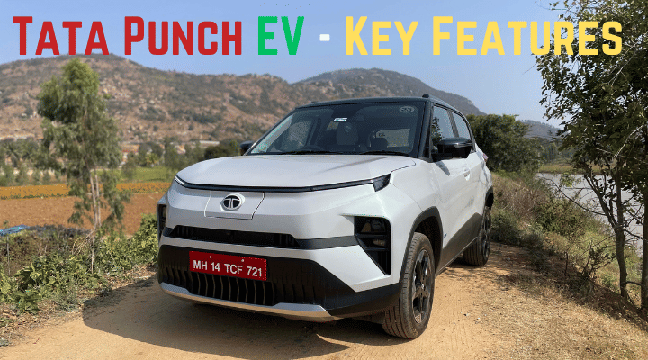Tata Punch EV Key Features - Drives Modes To 360 Parking Camera Tata Punch EV Key Features - Drives Modes To 360 Parking Camera