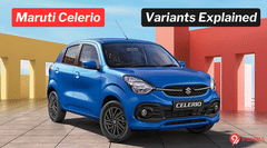 Maruti Celerio Variants Explained: Prices And Features