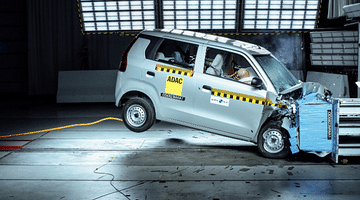 1 Star saftey rating for the Wagon R at G NCAP